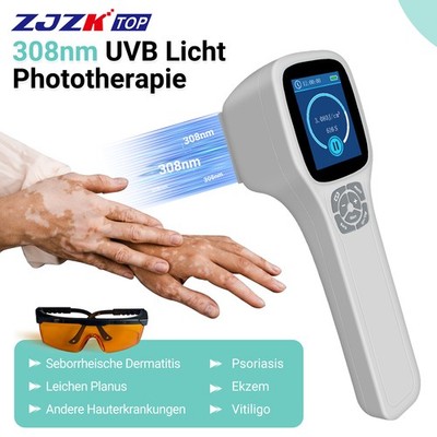 64 Diodes 308nm Excimer System Phototherapy Device for Skin Diseases 5~50mW cm²