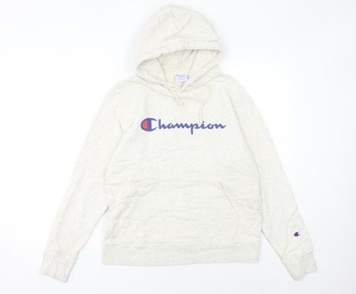 Champion Damenpullover beige Größe 10 UK Large Logo