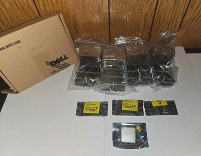 Intel Xeon E5-2690 SR0L0 2.90GHz 8-Core CPU 4 Dell Server Heatsinks LGA2011 Lot