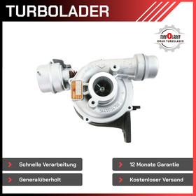 Turbolader für Renault Nissan Dacia 1.5 dCi K9K 106 PS 54399880087 14411-00Q1R