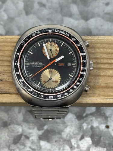 Seiko Vintage 6138-0011 UFO Chronograph, '70's, Clean and Working - Picture 5 of 12