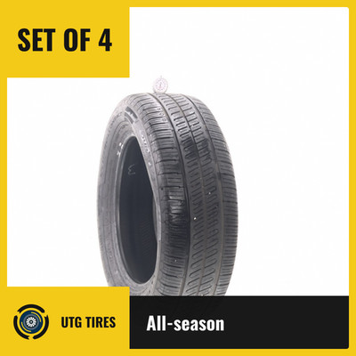 Set of (4) Used 235/60R18 Continental ControlContact Tour M A/S EV 103H - 7-9/32