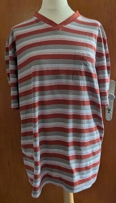 Franco Bettoni Shirt,  Gr. XL, Beige Weiß Rost