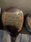 Vintage Titleist Acushnet Persimmon Golf Wood Set 1,3,5 RH Steel Shafts — photo 3