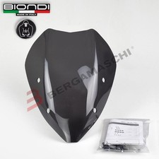 PARABREZZA CUPOLINO PER MOTO BENELLI TRK 702 23 TOURING FUME' SCURO BIONDI