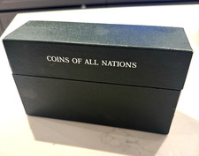 Box Datei 139 Ref Karte Alphabet Teiler 4 Münzen aller Nationen Münz Briefmarken Hüllen