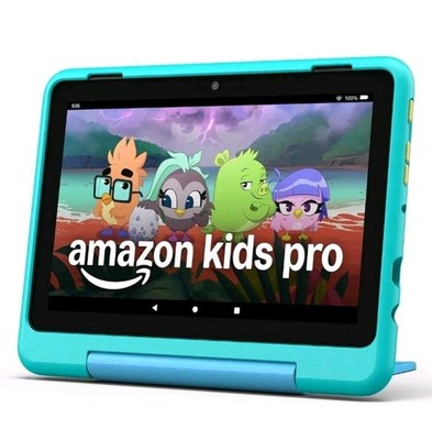 Amazon Fire HD 8 Kids Pro tablet (newest model), ages 6-12. Bright 8'' HD screen,