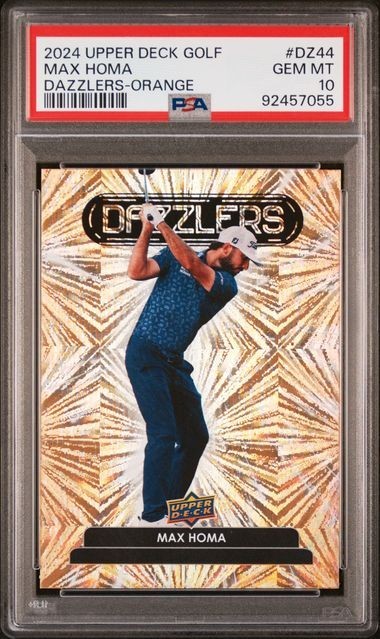 2024 Upper Deck - Dazzlers Max Homa #DZ-44 Orange (RC) for sale