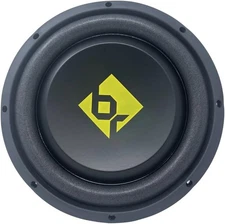 Bass Rockers BRSW10D4 10" 800 Watt Max Power Dual 4 Ohm Shallow Mount Car Subwoo