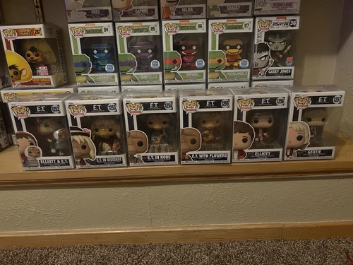 E.T. Extraterrestrial Funko Pop Movies 40th Anniversary Set of 6