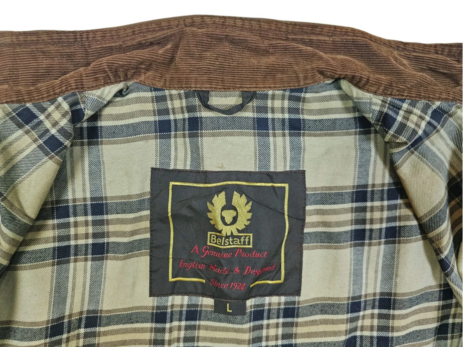 HOT VTG Men BELSTAFF TRAILMASTER BIKER PARKA BELTED KHAKI WAXED Jacket L (Fit M) - product detail image 16