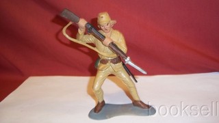 ORIGINAL 1963 GOLDMARX (MARX) HTF HP 6" WWII JAPANESE SOLDIER STABBING W/BAYONET