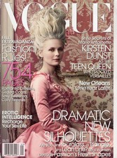 September Vogue 2006 Kirsten Dunst Marie Antoinette Versailles Picasso