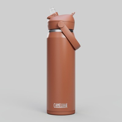 Camelbak Thrive Flip Straw VSS 750ml Sierra Red Isoliert Strohhalm Trink Flasche