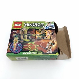 Lego Ninjago 9440 Venomari Shrine Zane Zx w/ Shoulder Armor Minifigure Complete