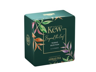 Ahmad Tea & KEW Gardens | Teeauswahl Caddy | Schwarztees | Perfektes Teegeschenk |