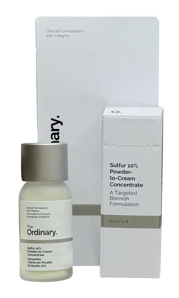 The Ordinary Sulphur Sulfur 10% Powder-to-Cream Concentrate 5g Blemishes/Spots