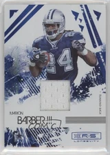 2009 Donruss Rookies & Stars Longevity Sapphire Materials Marion Barber Jr 0f8