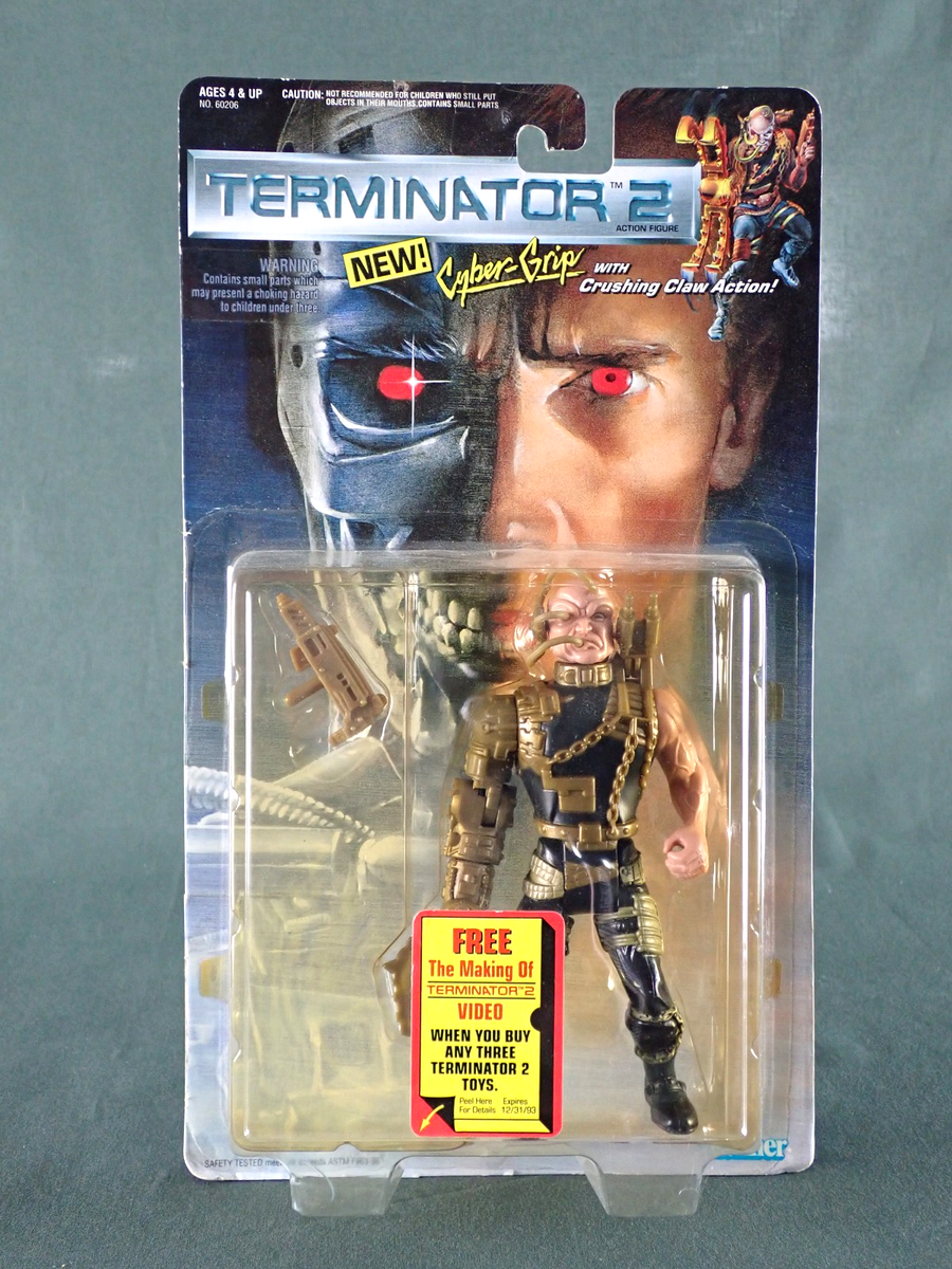 TERMINATOR 2 CYBER GRIP FIGURE KENNER 1991 | eBay