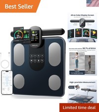 Scale for Body Weight, 8 Electrode Smart Bathroom Scale with BMI Body Fat Mus...