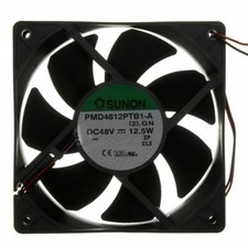 1 PCS  SUNON Fan PMD4812PTB1-A. 2 .GN DC 48V 12.5W 120 120 25MM 2 WIRE 