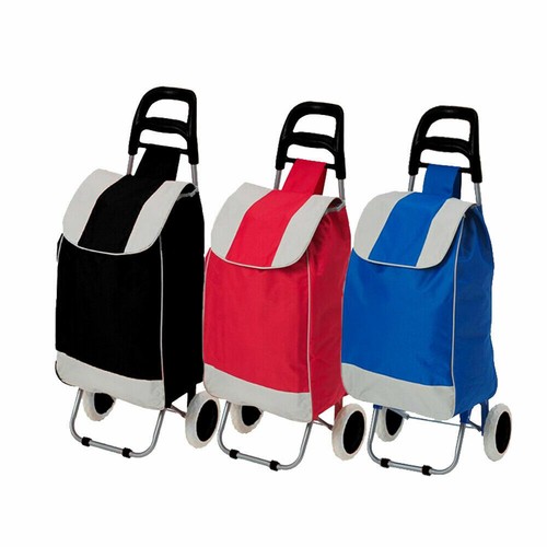 2 Wheels Shopping Cart Trolley Stair Climbing Wheels Foldable Fabrics Bag Cart - Bild 9 von 14