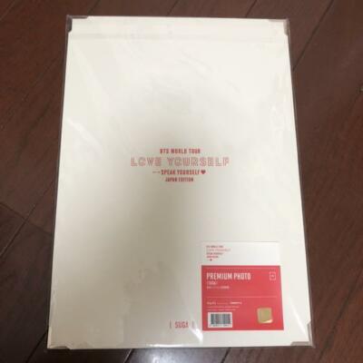 BTS Suga Official Premium Photo Love Yourself World Tour