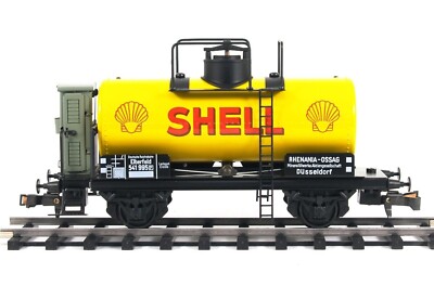 462 Shell DR Tank Car with Metal Warring ETS.  ech O TRAIN 1/43