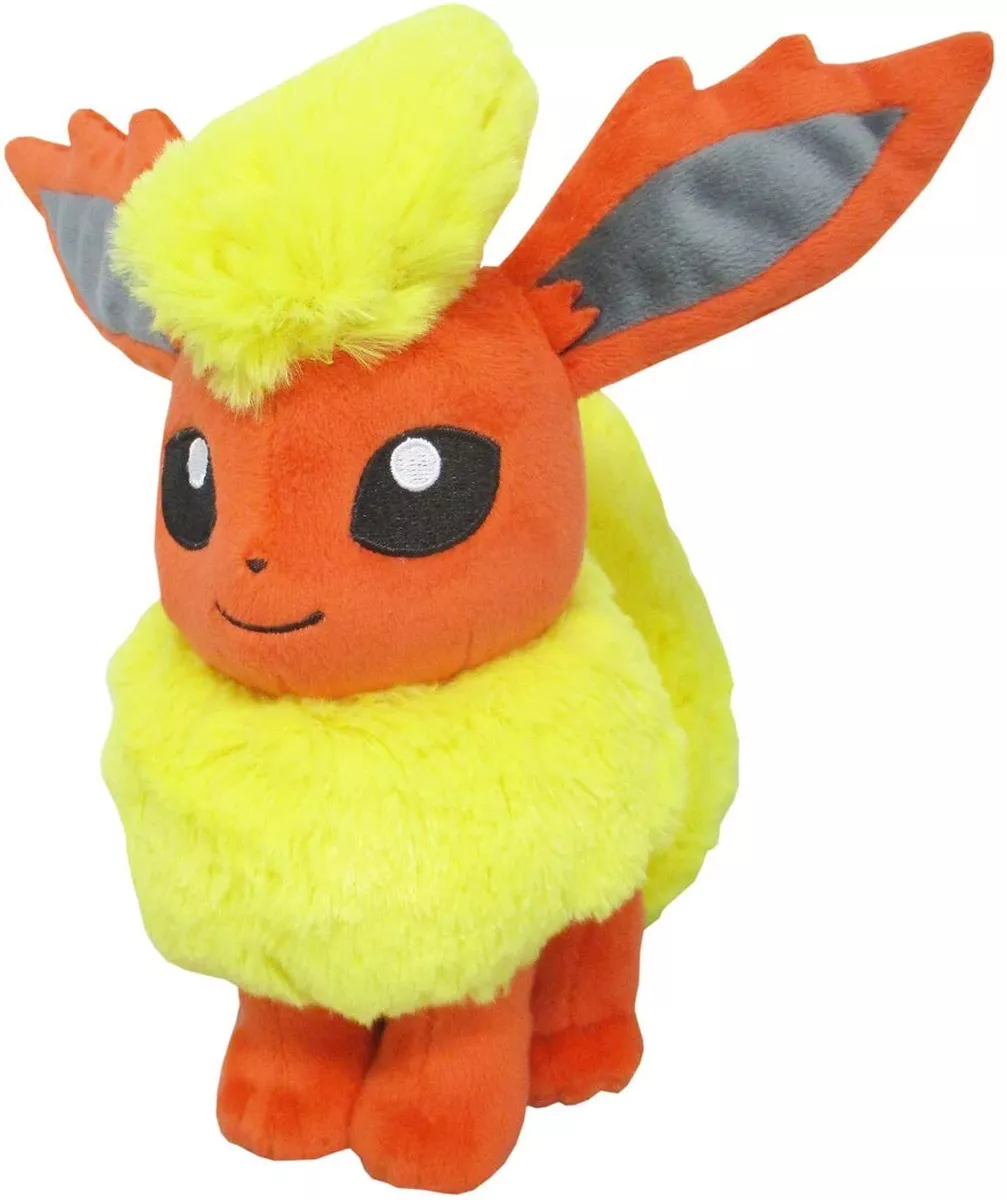 Jolteon Evoluções Evolution Eevee Pokemon Pelúcia 17cm