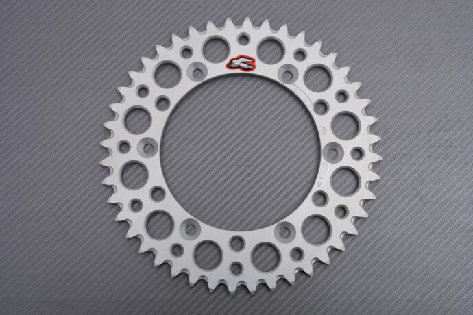 Couronne Renthal 40 dents pas 520 Ultra-Light en aluminium haute résistance pour YZ450FX