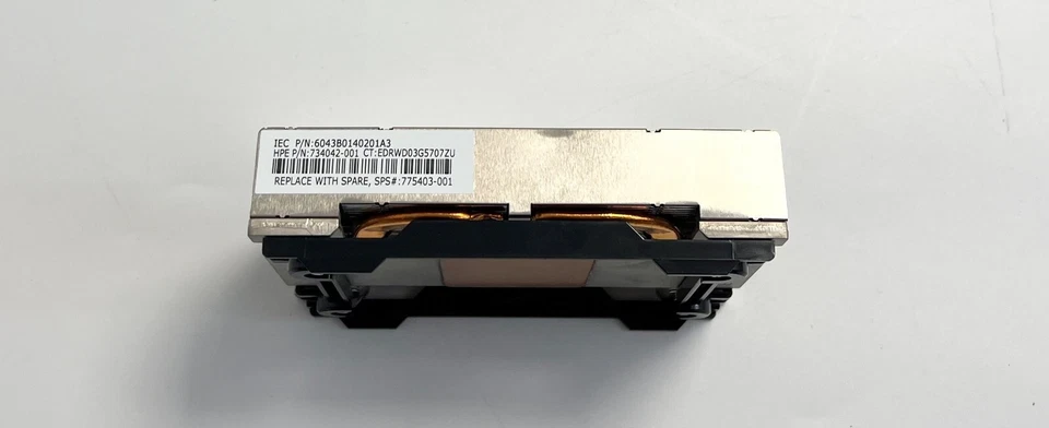 775403-001 HPE DL360 G9 Screw Down Heatsink - Image 2 of 3