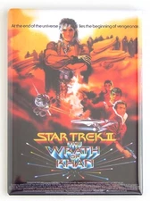Star Trek 2: The Wrath of Khan FRIDGE MAGNET movie poster "style A"