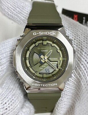 G-SHOCK GM-S2100-3AJF カーキグリーン カシオ GM-2100B-3AJF×GM-S2100-3AJF | CASIO