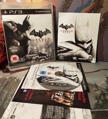 Batman Arkham City Sur PS3 - PAL FR - Avec Notice - Bon état