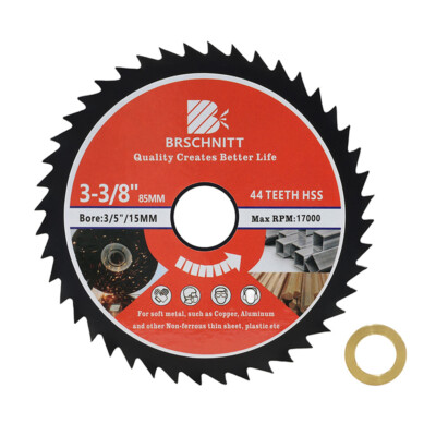 Diamond Saw Blade HSS Cutting Disc Soft Metal Aluminum  Cutting Wheel 3-3/8''