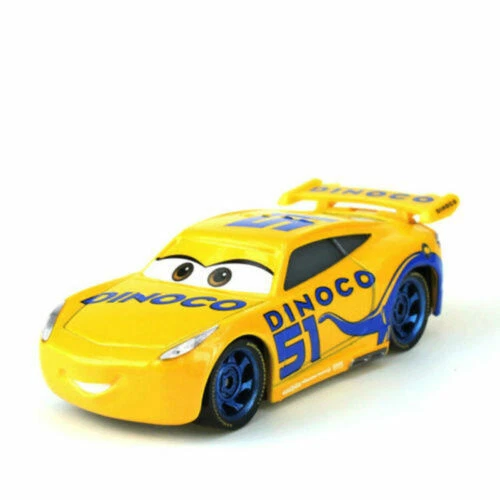 Nuovo lotto auto Disney Pixar Lightning McQueen 1:55 modellino pressofuso auto - Immagine 4 di 4
