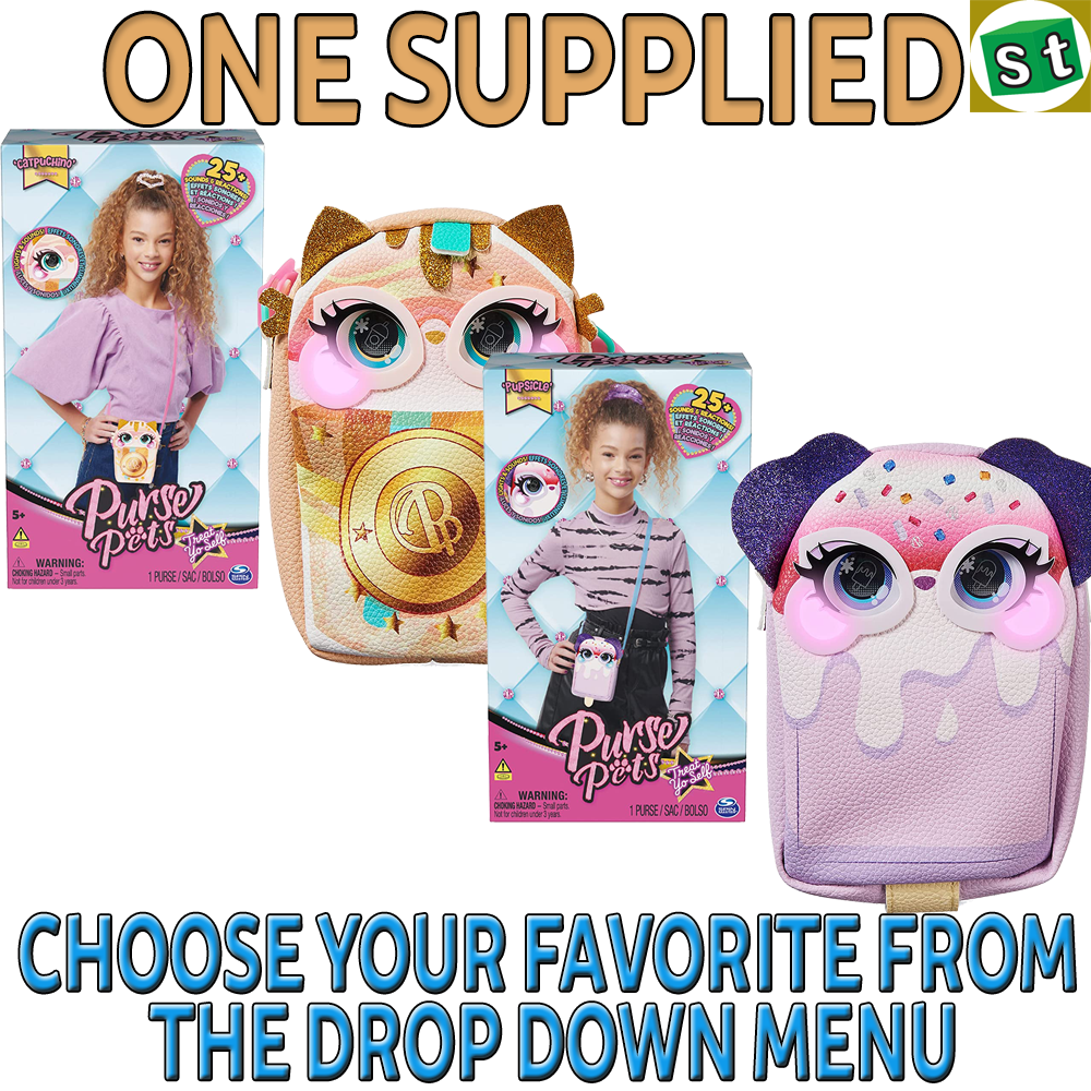 Purse Pets Treat Yo Self Pupsicle Interactive Pet Handbag 25+ Sounds & Reactions