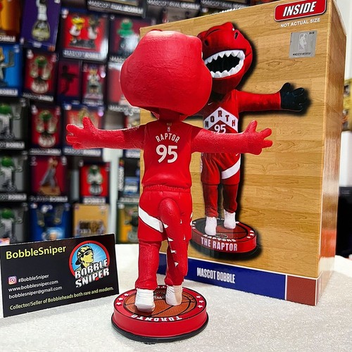 THE RAPTOR Toronto Raptors Knucklehead Exclusivo NBA Mascota Bobblehead - Imagen 5 de 6