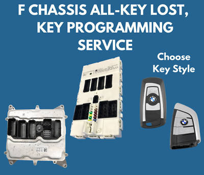 BMW F CHASSIS ALL KEY'S LOST PROGRAMMING SERVICE F30 F32 320I 328I 335I 435I 428