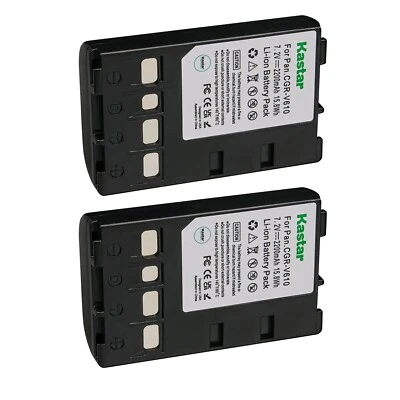 Kastar Battery Replacement for Panasonic VX87 NV-VZ1 NVVZ1 VZ1 NV
