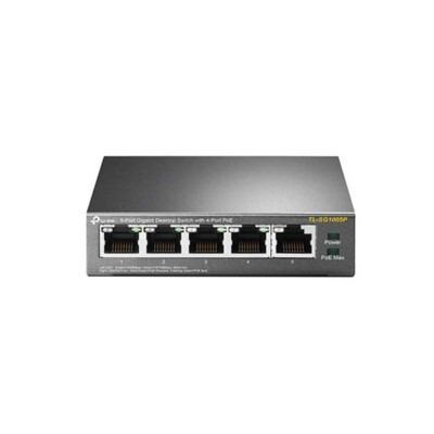 TP-LINK TL-SG1005P - Switch - unmanaged - 4 x 10/100/1000 (PoE)