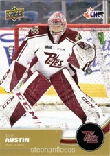 2021-22 Upper Deck CHL High Gloss #36 Tye Austin 07/10 Peterborough Petes