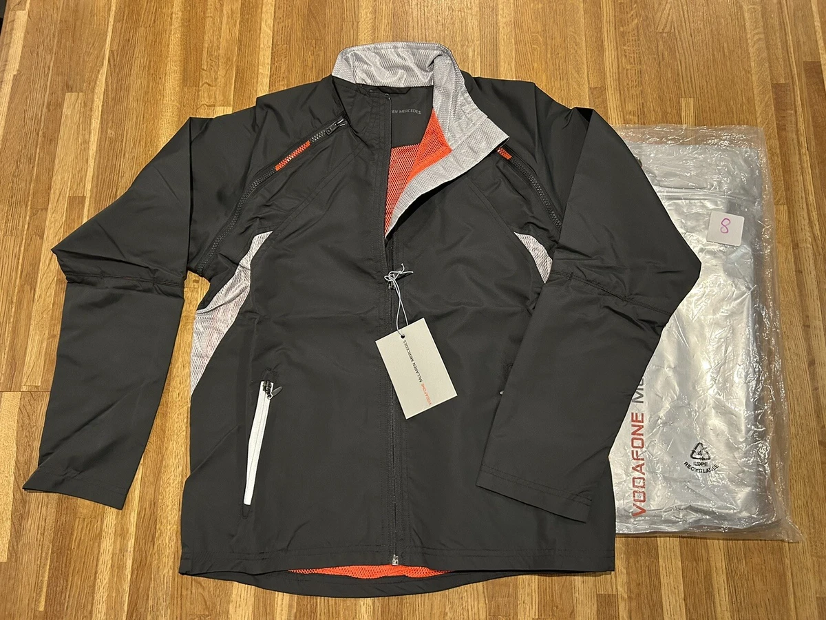 F1 Vodafone McLaren Mercedes Womens Sports Warm Up Jacket Black Small Brand NEW