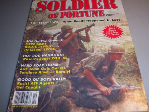 SOF Soldier of Fortune Magazine December 1995 Volume 20 Number 12 - Picture 1 of 3