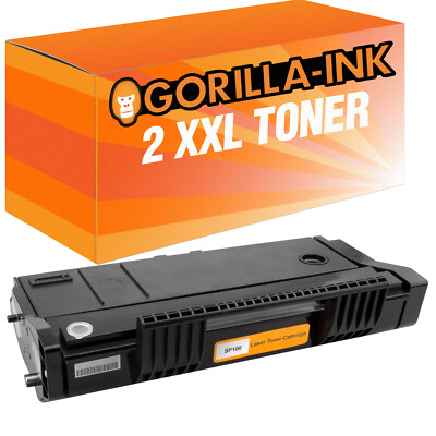 2x Toner XXL für Ricoh Aficio SP100 100E 100SF 100SU 112 112E 112SF 112SU 112SUE