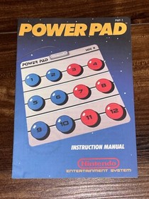 Power Pad Controller Nintendo NES Instruction Manual Only