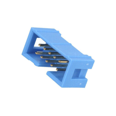 Connecteur IDC Mâle 10 Broches Droit Avec éjecteur – THT 2,54mm, Marque AMPHENOL