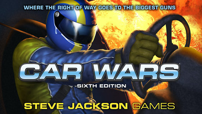 Car Wars 6th Edition Double Ace + Add-ons bundle Steve Jackson Games