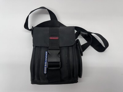 Official Nintendo Gameboy Advance Shoulder Strap Cargo Carrying Case Bag OEM