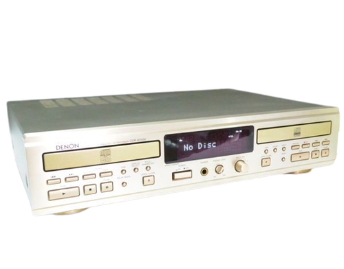 Denon CDR-W1500 CD Recorder Dual Deck Silver From Japan Good - Picture 2 of 6